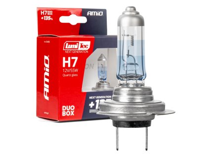 Halogenové žárovky H7 12V 55W LumiTec NEXT GENERATION +135% DUO