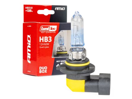 Halogenové žárovky HB3 12V 60W LumiTec NEXT GENERATION +135% DUO