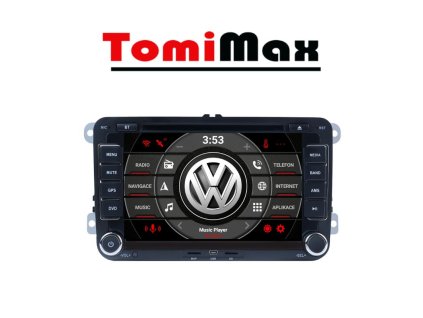 Škoda, VW, SEAT Android 14 autorádio s WIFI, GPS, USB, BT
