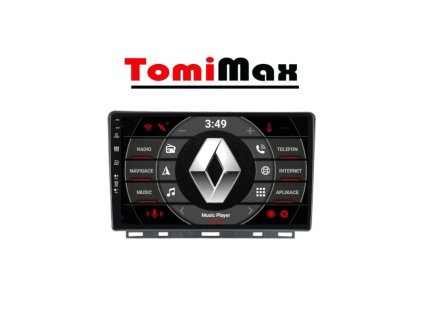 Renault Clio 5 Android 14 autorádio s WIFI, GPS, USB, BT