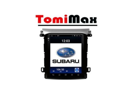 Subaru Forester TESLA style Android 14 autorádio s WIFI, GPS, USB, BT