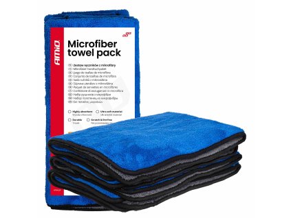 Sada utěrek z mikrovlákna 800gsm 60x90cm 3ks