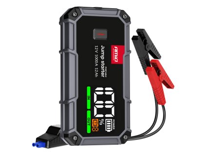 Startovací powerbanka 3 v 1 s LED baterkou 12V 12Ah 1000A