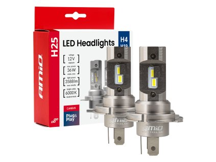 LED přestavbová sada Série H25 CANBUS H4 H19 12V 36W