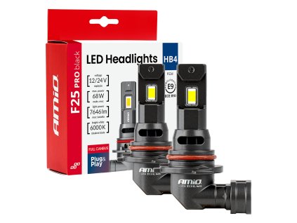 LED přestavbová sada Séria F25 PRO BLACK FULL CANBUS HB4 68W