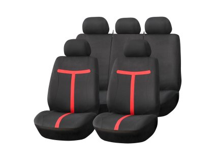 Univerzální potahy na autosedačky, přední a zadní, sada SC07