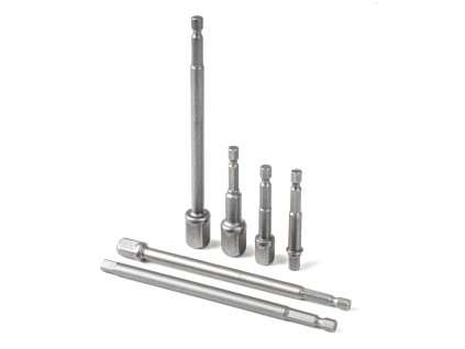 Redukce na nástrčné klíče HEX 1/4" 3/8" 1/2"