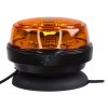 vyr 18695 led majak 12 24v 12x1w oranzovy magnet ece r65 wl180m1 1