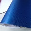 Modrá 4D carbon s vláknem hliníka (air free bubbles)
