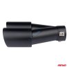 Koncovka výfuku z nerezavějící oceli černá matná
