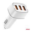 Nabíječka do auta 2x USB-A + USB-C 32W 12/24V