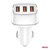 Nabíječka do auta 2x USB-A + USB-C 32W 12/24V