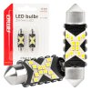 LED žárovka CANBUS 12SMD Festoon C5W 2016 41mm White 12/24V