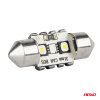 LED žárovka CANBUS 12SMD Festoon C5W 3838 31mm White 12/24V