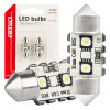 LED žárovka CANBUS 12SMD Festoon C5W 3838 31mm White 12/24V
