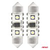 LED žárovka CANBUS 12SMD Festoon C5W 3838 36mm White 12/24V