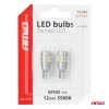 LED žárovka CANBUS T10 W5W 12 SMD 3030 Bílé 12V 24V