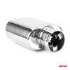 Koncovka tlumiče výfuku z nerezové oceli MT 019 chromovaná
