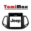 Jeep Compass 2017-2018 TESLA style Android 15 autorádio s WIFI, GPS, USB, BT