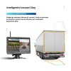 Bezdrátová couvací kamera se 7" monitorem – parkovací systém pro auto, dodávku nebo karavan