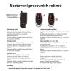 Bezdrátový 433 MHz dálkový ovladač s přijímačem (AC 110–240 V, 1kanálový, 15 A)