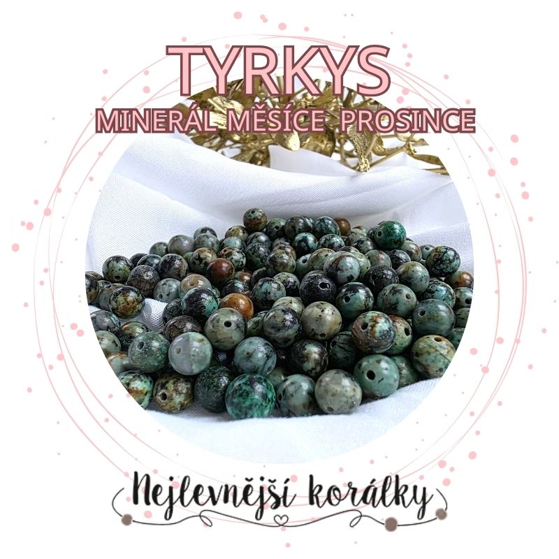 Tyrkys - minerál měsíce prosince a kámen ochrany