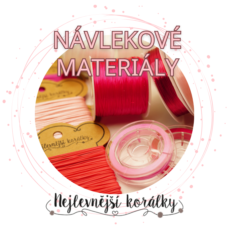 Jaký materiál zvolit? Kompletní průvodce návlekovými materiály pro vaše korálky.