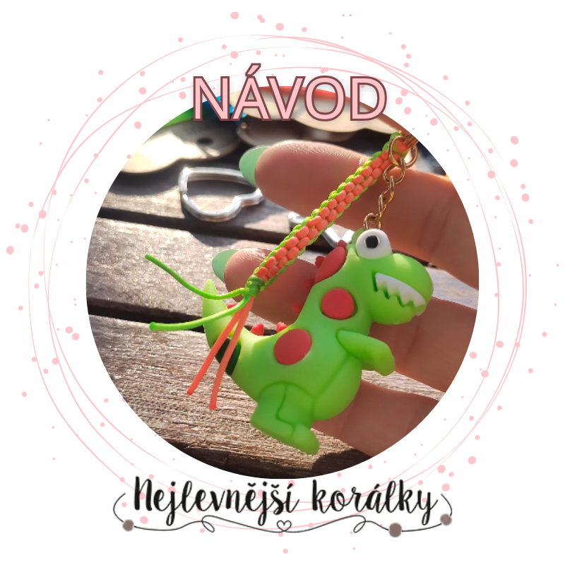 Návod: Klíčenka pro děti se zvířátkem pletená