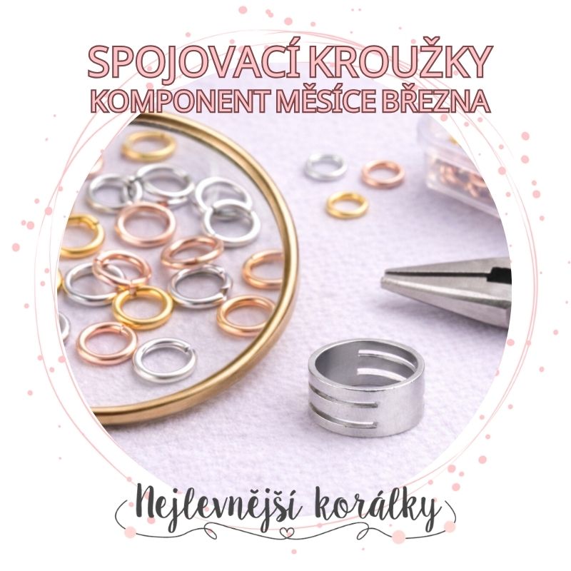 Březen: Spojovací kroužky pod lupou: drobnost, bez které to nejde