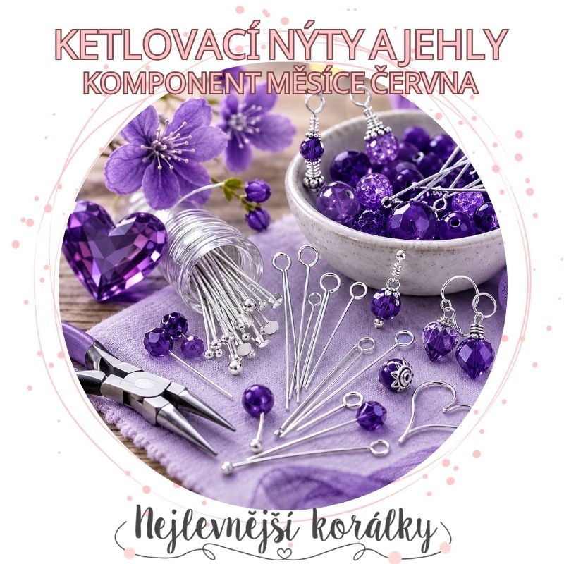 Červen: Ketlovací nýty a jehly - Ketlování bez stresu: nýty a jehly krok za krokem