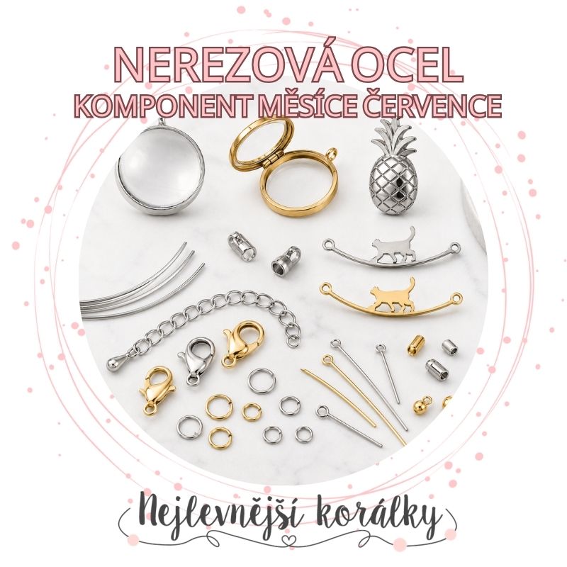 Červenec: Nerezová ocel - Proč sáhnout po nerezu: odolný materiál pro každodenní šperky