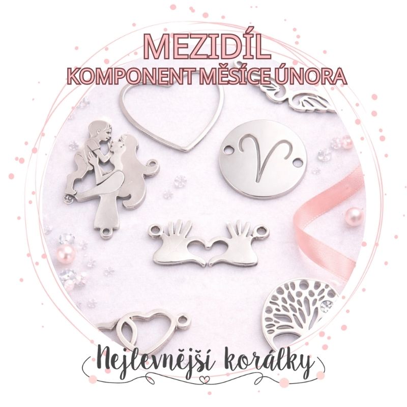 Únor: Mezidíly - jak propojit šperk, dodat mu rytmus a eleganci