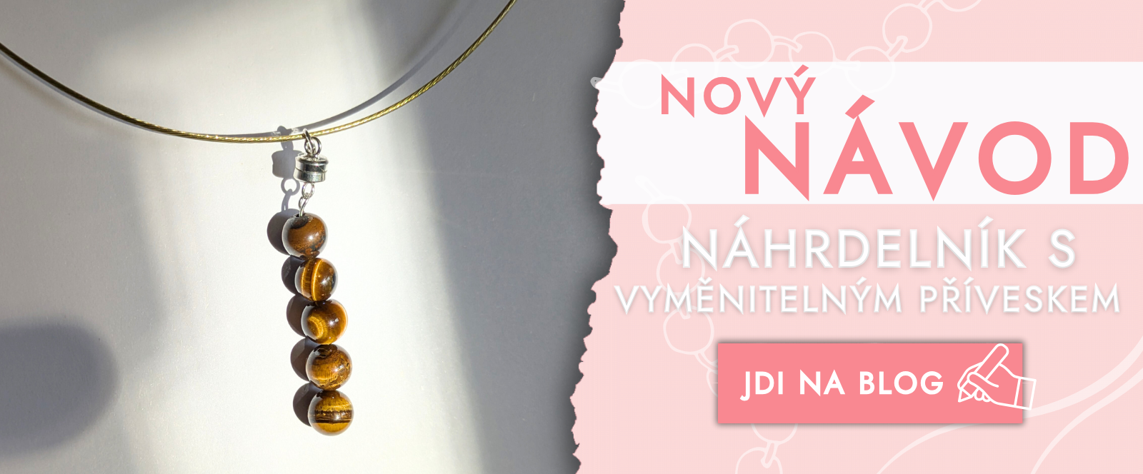 Nový návod - náhrdelník
