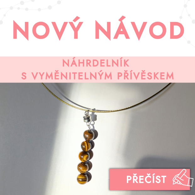 Nový návod - náhrdelník