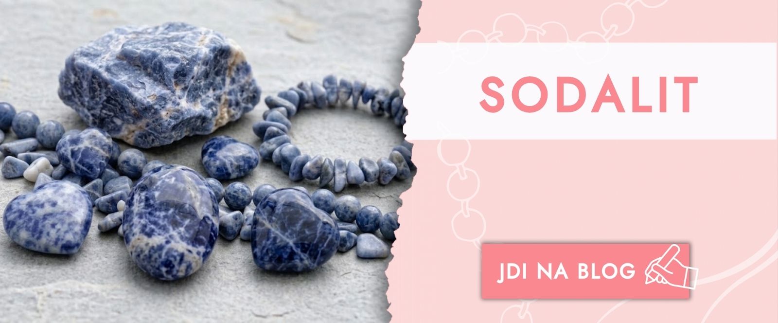 Sodalit: Účinky, znamení a výroba šperků | Nejlevnější korálky