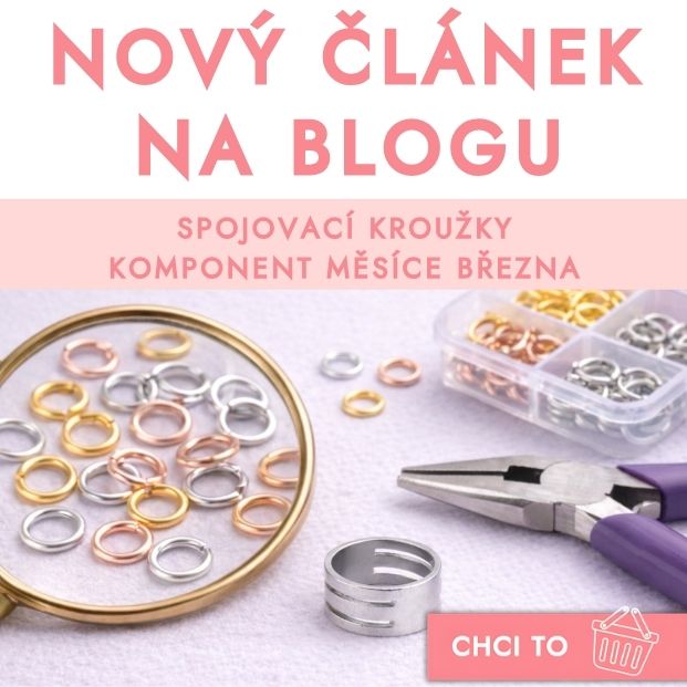 Blog - spojovací kroužky - březen
