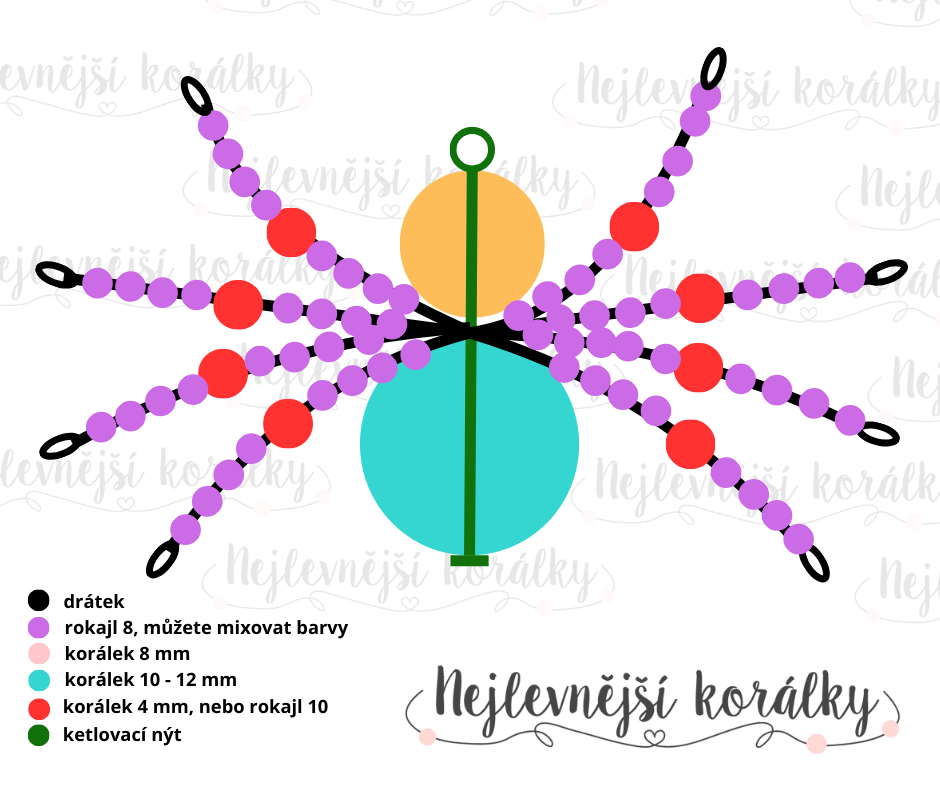 nejlevnejsi-koralky-navod-3d-pavouk