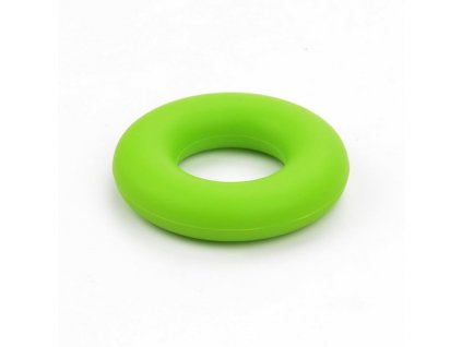 Silikonové kousátko - kruh - zelené - ∅ 43 mm - 1 ks