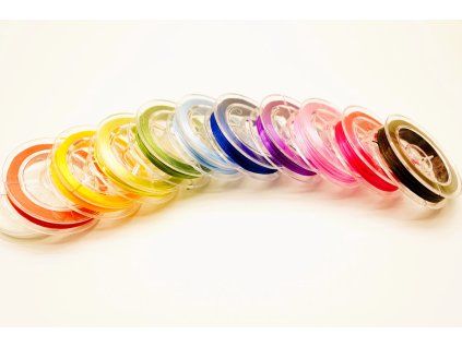 Elastická lycra o šířce 0,8 mm a délce cca 10 m