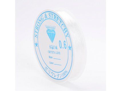 Transparentní elastomer o šířce 0,6 mm a délce cca 10,5 m