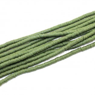 Lentilky z polymeru - ∅ 5 mm - zelené - 10 ks