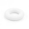 Silikonové kousátko - kruh - bílé - ∅ 43 mm - 1 ks