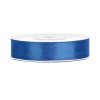 Saténová stuha - královsky modrá - šířka 12mm - návin 25m