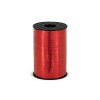 Vázací stuha - červená lesklá - šířka 5mm - návin 225m