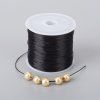 Elastická lycra v černé barvě o šířce 0,8 mm a délce cca 60 m