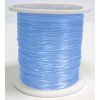 Elastická lycra ve světle modré barvě o šířce 0,8 mm a délce cca 60 m