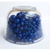 Dřevěné korálky Detoa - tmavě modré - ∅ 4 mm - 10 ks