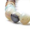 Zelené přírodní korálky z minerálu amazonit o průměru 8 mm