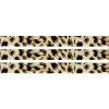 Lemovací pruženka - režná - leopardí vzor - 15 mm - 5 m
