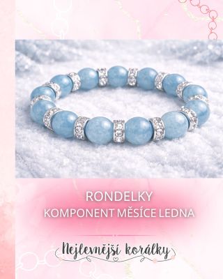 ✨ Malý detail, který dělá velký rozdíl. Rondelky dodávají šperkům rytmus, eleganci i jemnou jiskru. V lednovém článku...